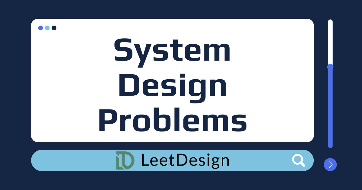 Launching LeetDesign Leetcode for System Design Indie Hackers